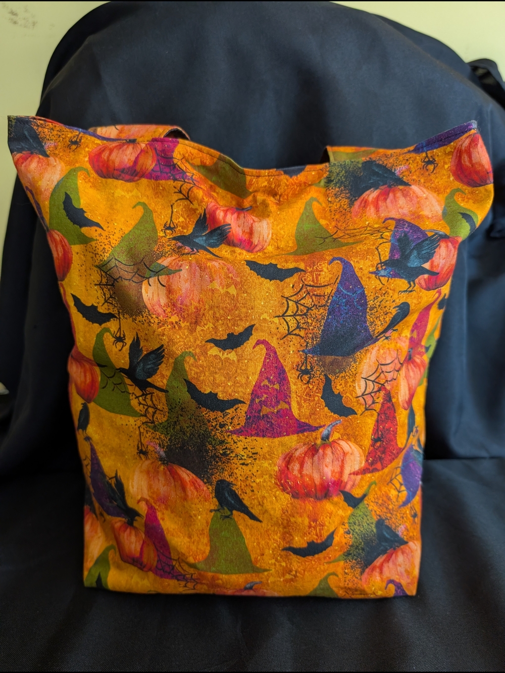 NWT Hand Crafted Reversible Tote Bag